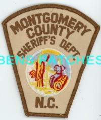 NORTH CAROLINA,A,MONTGOMERY COUNTY SHERIFF 1C